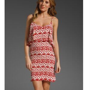 Blu Moon Summer Lovin Dress in Red Tribal Size XS